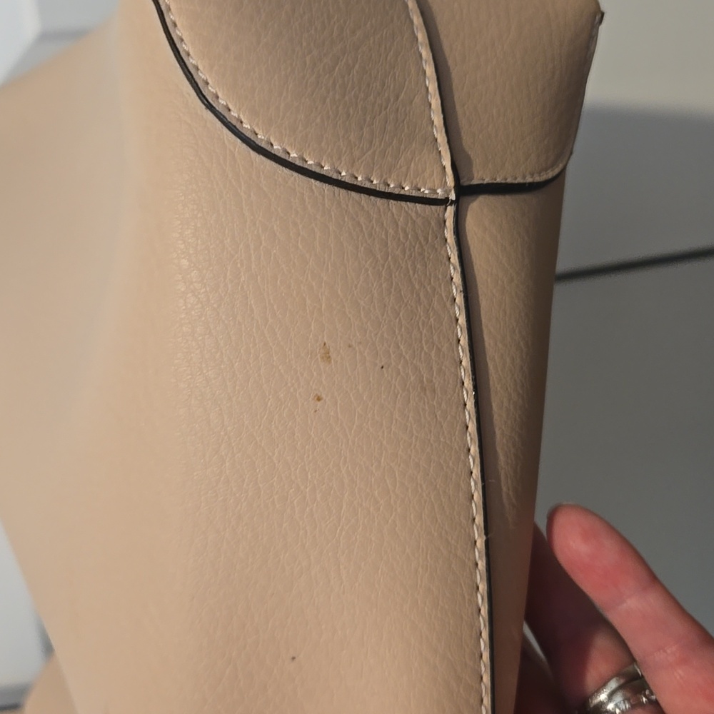 Jules Kae Beige Braided Handle Bag - Picture 16 of 16